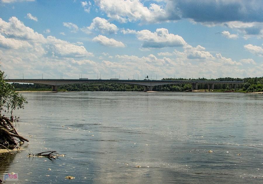 Widok na Most Południowy z Plaży Romantycznej