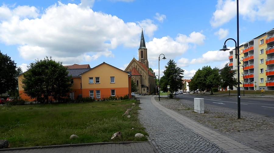 Kościół w Löcknitz .