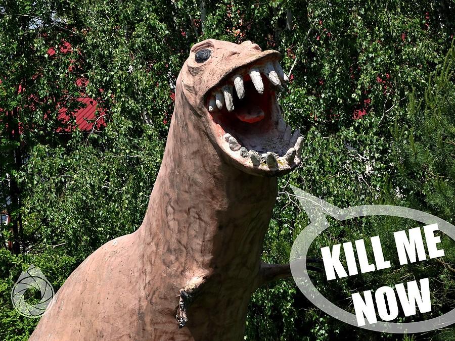 najlepszy T-rex w kraju!