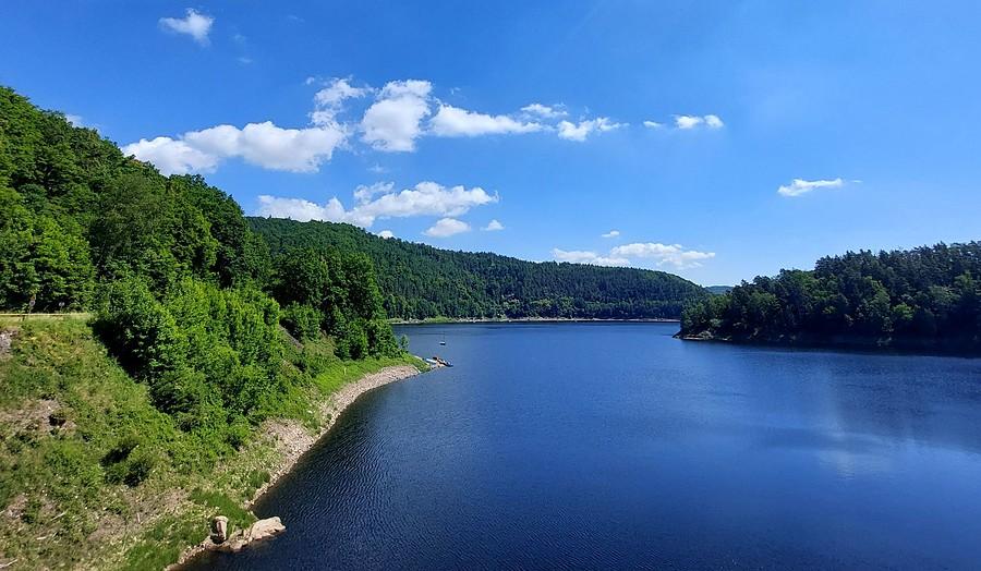 Panorama z Zapory Pilchowice