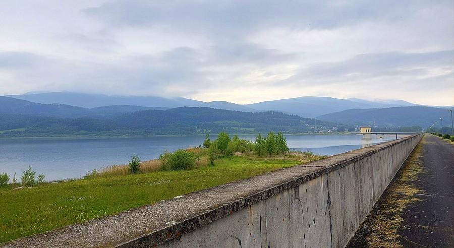 Zapora na Zalewie Sosnówka