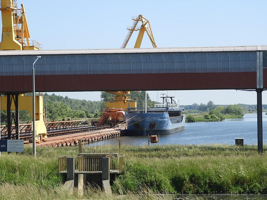 Port barkowy Kombinatu.