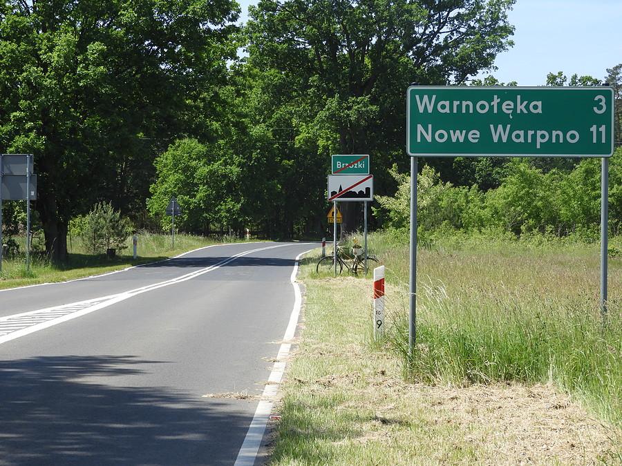 W drodze do Nowego Warpna.