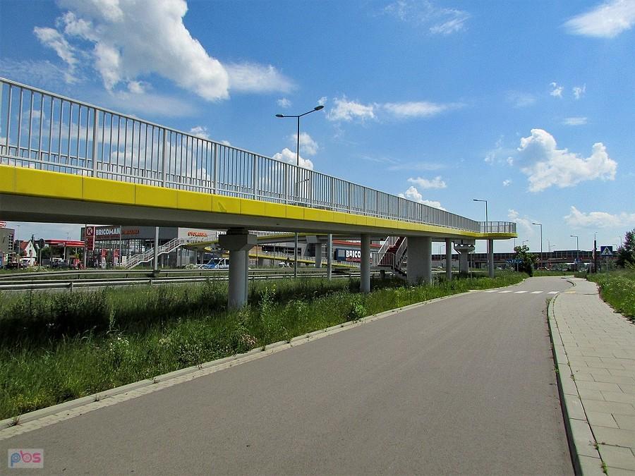 Rowerowa estakada na Przyczółkowej