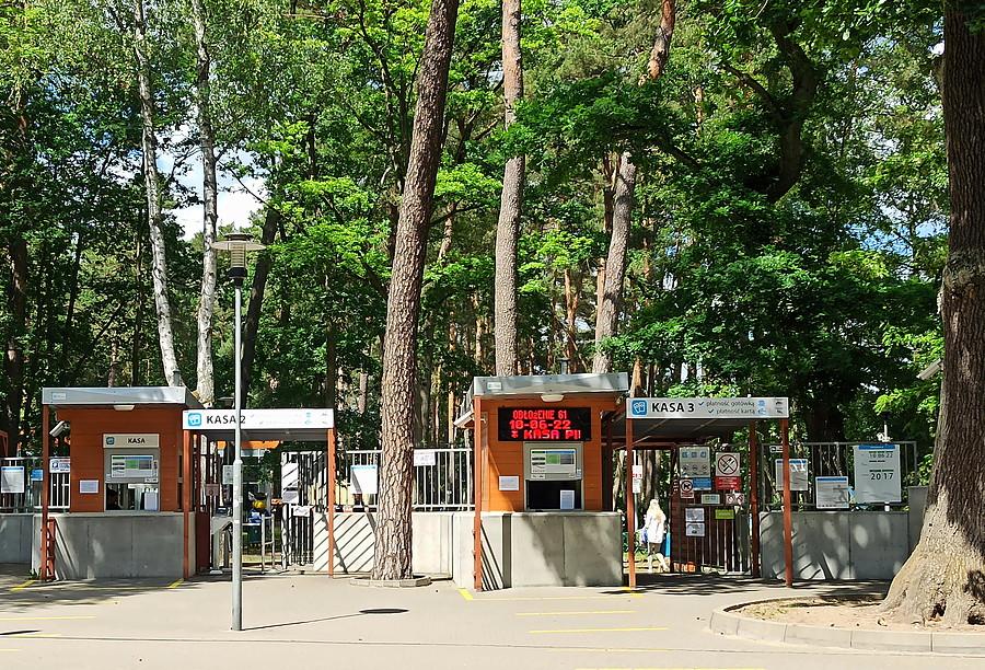 Kasy kąpieliska Arkonka.