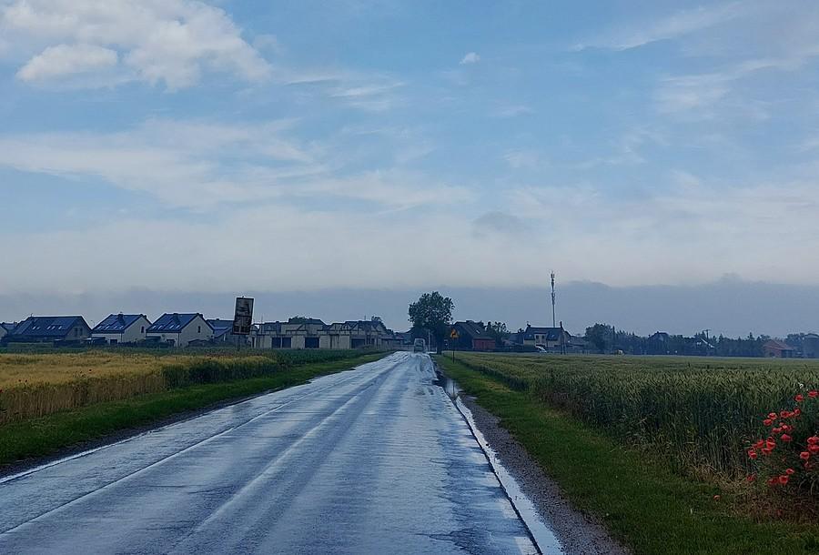 Na górze sucho, na dole mokro