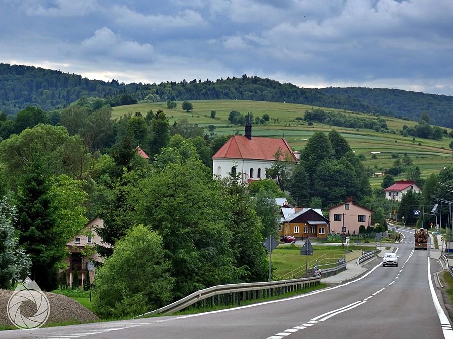 wjazd do Tyrawy Wołoskiej