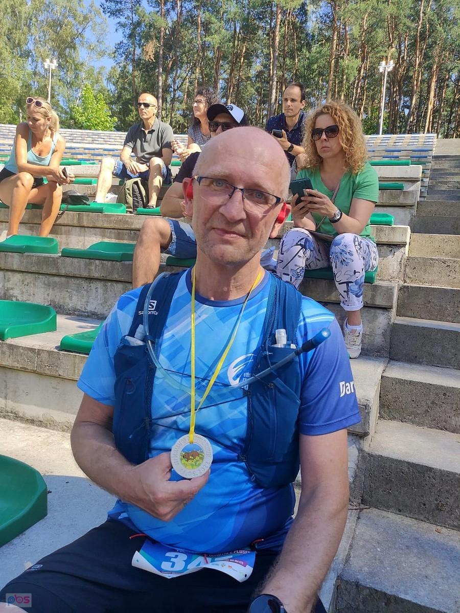 Zmęczony na mecie