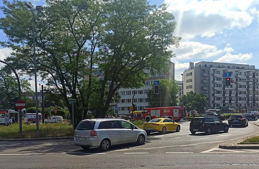 Plac Szyrockiego - po tragicznym wypadku.