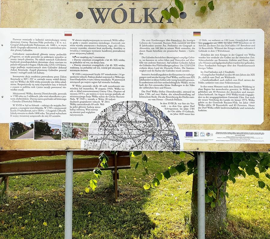 Mijesce naszego noclegu - Wólka pod Ruciane Nida