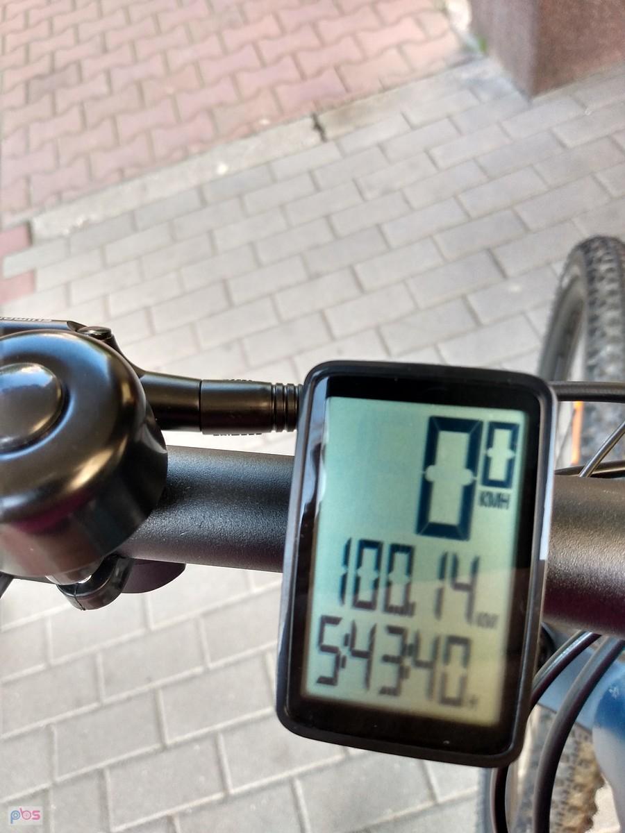 Jest pierwsza setka na nowym rowerze