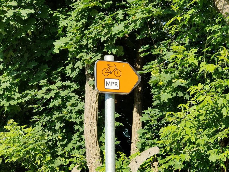 Oznakowanie Mazurskiej Pętli Rowerowej