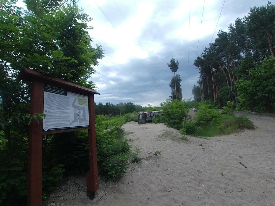 Regelbau 514 niemiecki schron bojowy dla karabinu maszynowego, do ognia bocznego