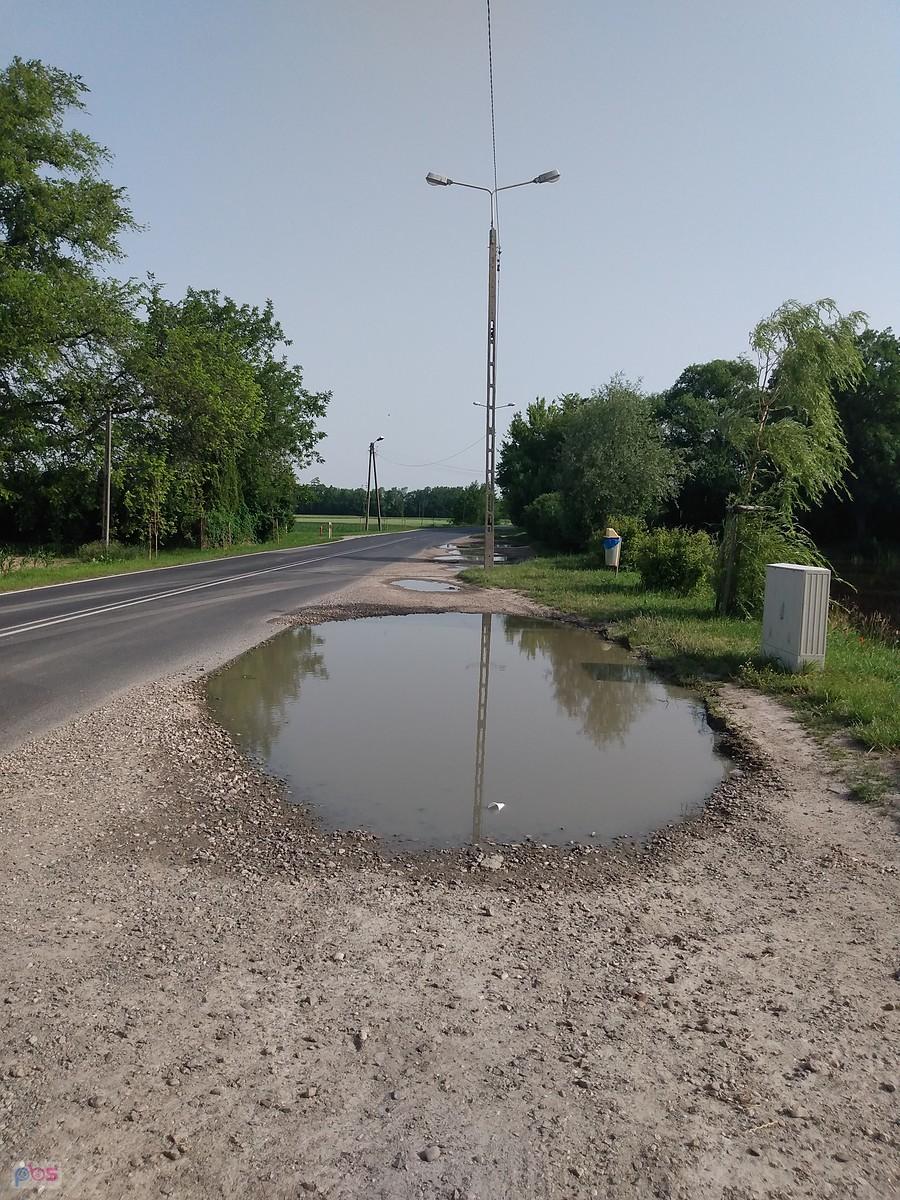 Tu solidnie padało