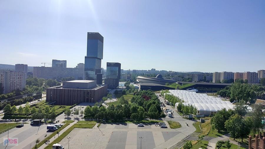 Widok na Katowice