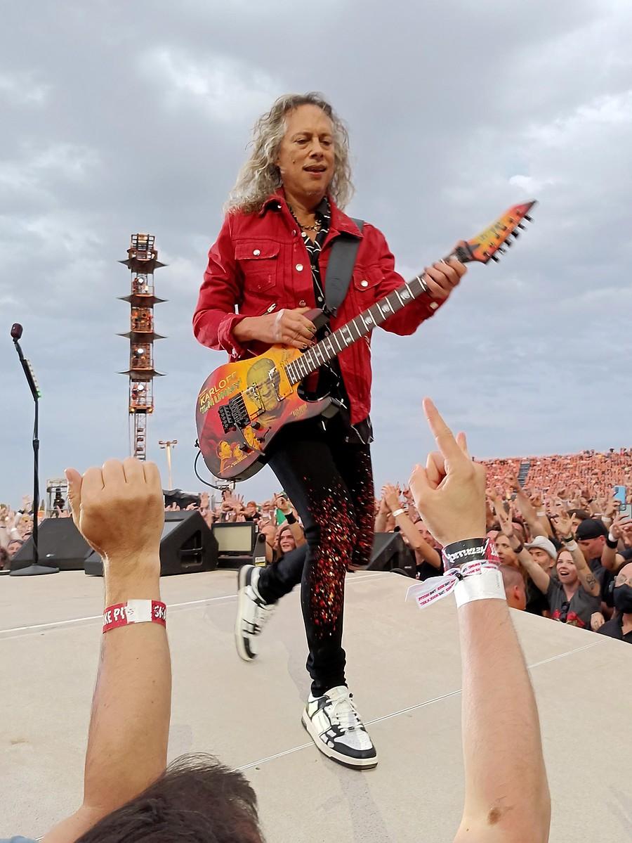 Kirk Hammett.