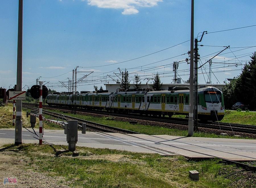 Pociąg pojechał do Radomia
