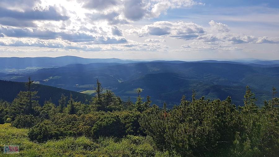 Widok ze szczytu Seraka