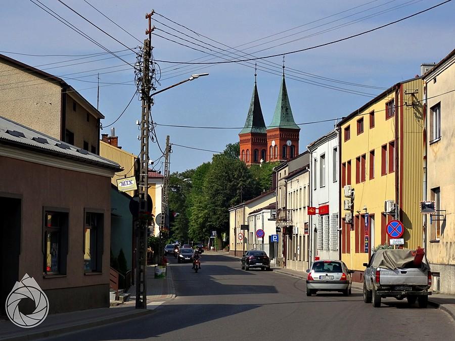 wieże kościła w Błażowej