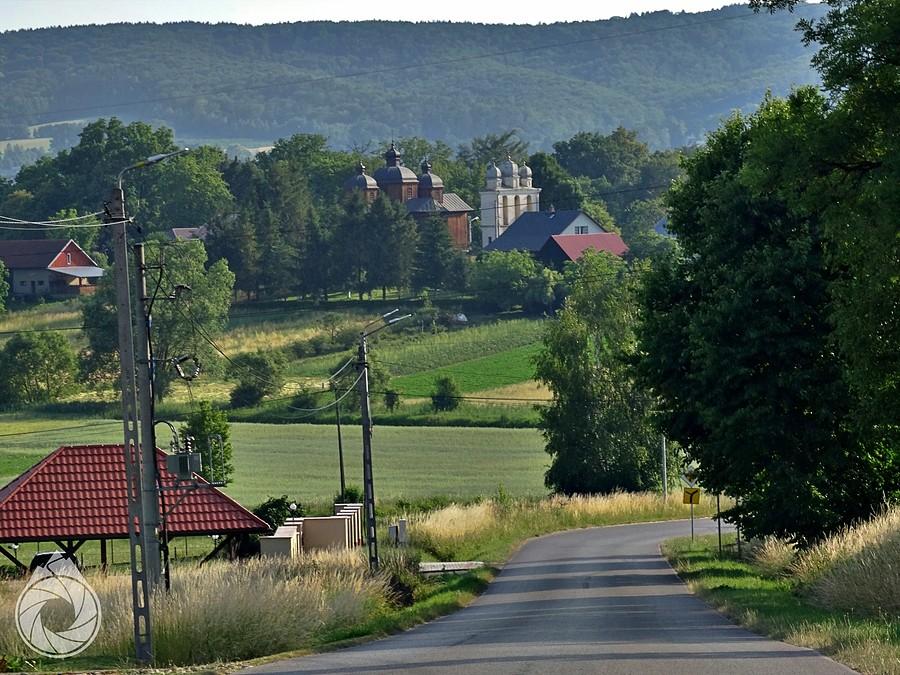 Falejówka w dole, na szybkim zjeździe