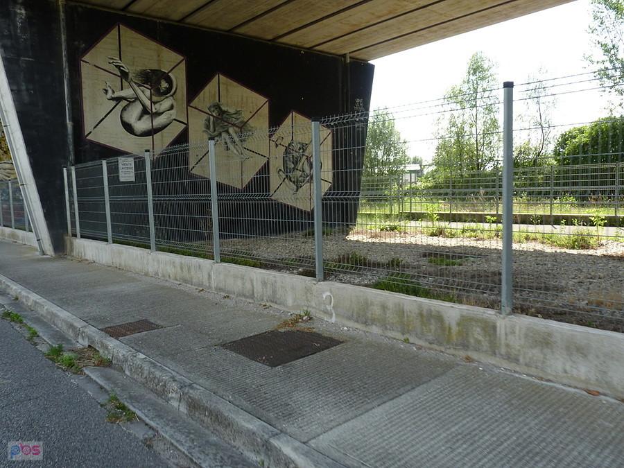 murale pod wiaduktem