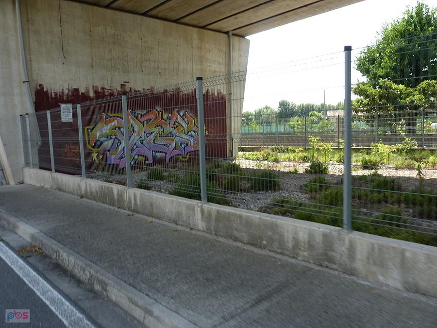 murale pod wiaduktem