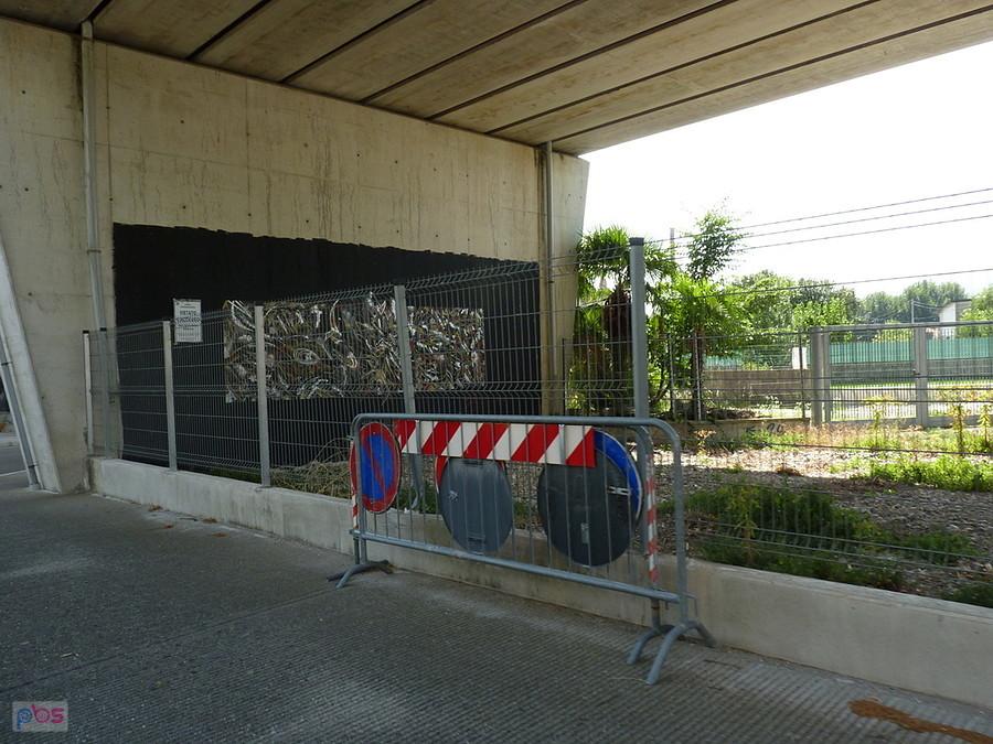 murale pod wiaduktem