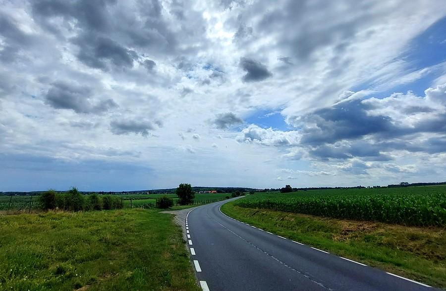 Piękne niebo nad klasykiem