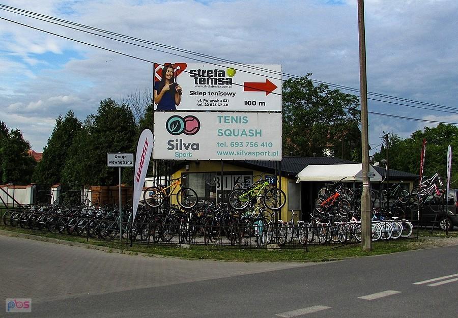 Sklep rowerowy na Puławskiej