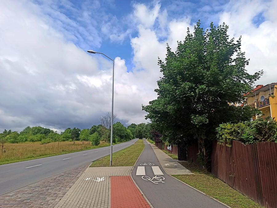 Tuż przed Dobrą.
