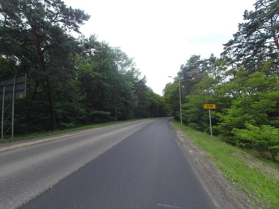 Kazuń Bielany, odcinek frezowany