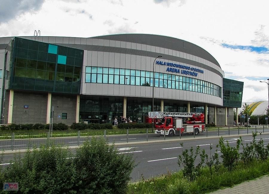 Straż Pożarna przemknęła obok Areny Ursynów