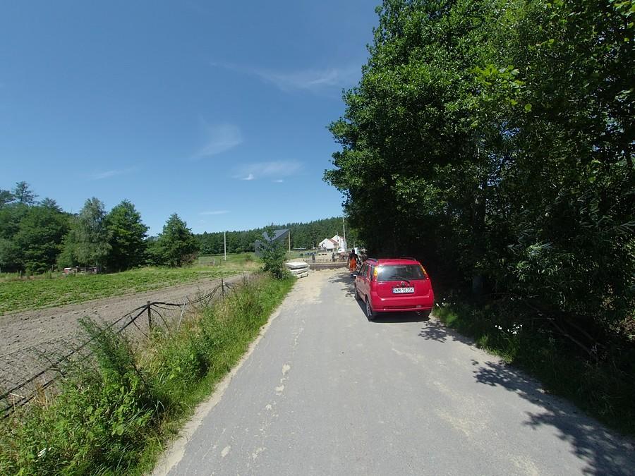 Remont mostu na Jeziorce w Topibabach