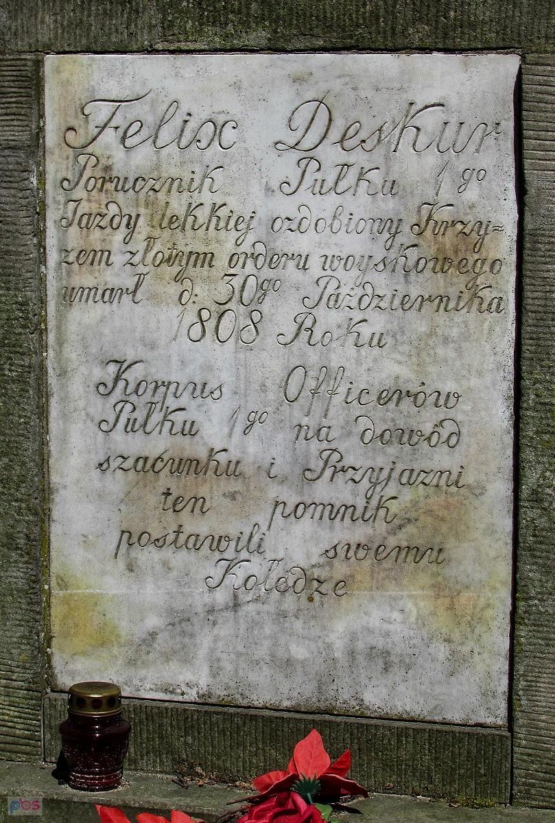 Grób Porucznika Feliksa Deskura