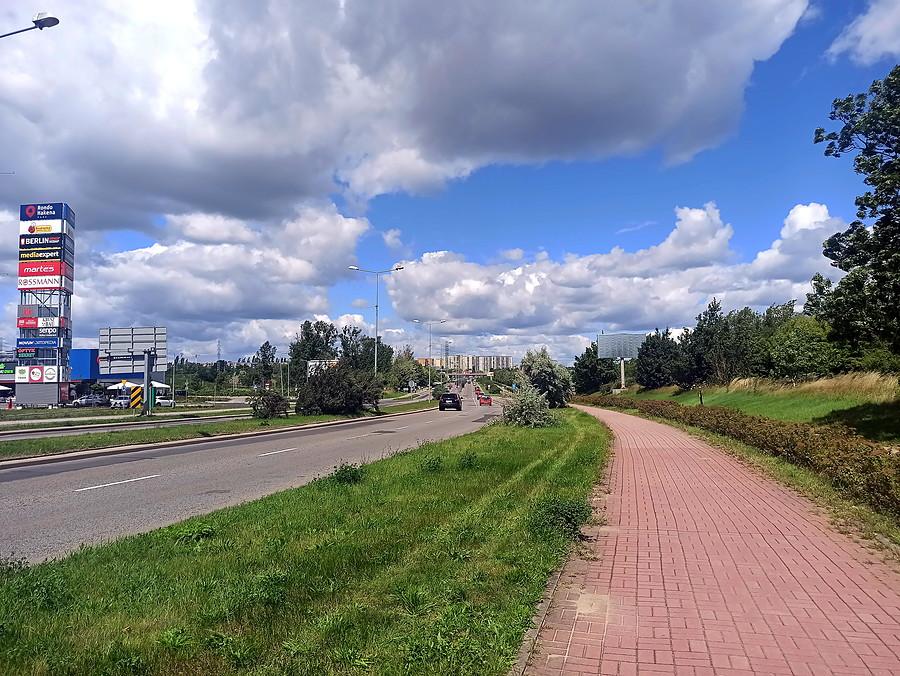Widok z Ronda Hakena 16 lipca 22 r.