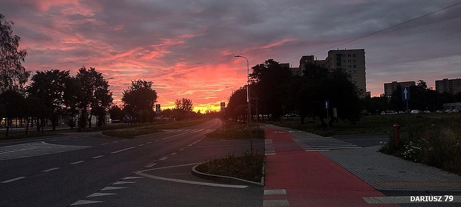 Dąbrowa Górnicza - Gołonóg ( Wschód Słońca)