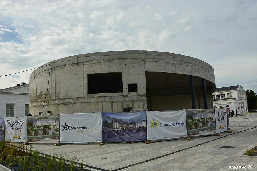 Sosnowiec - Przebudowa przed Dworcem Kolejowym