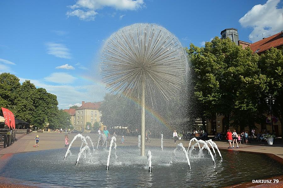 Tychy - Fontanna na Placu Baczyńskiego
