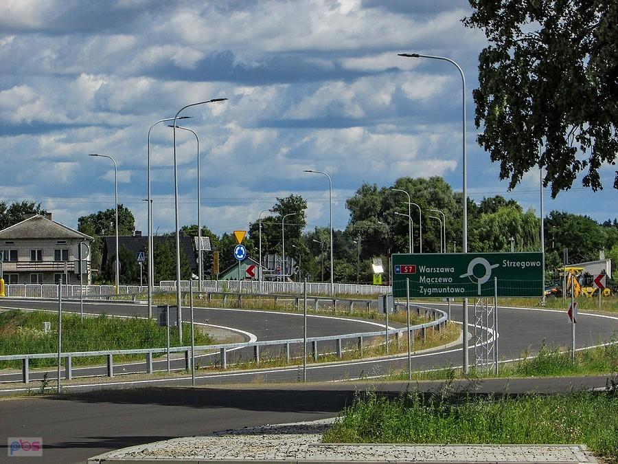 Droga S7 - węzeł Strzegowo Południe