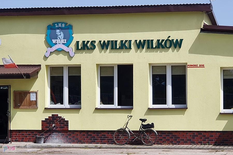 LKS Wilki Wilków. Domek klubowy