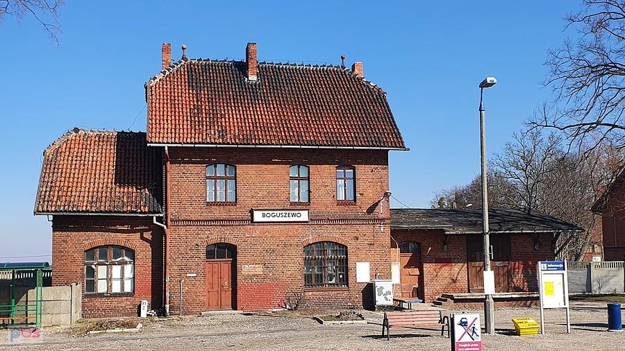 Boguszewo. Stacja kolejowa