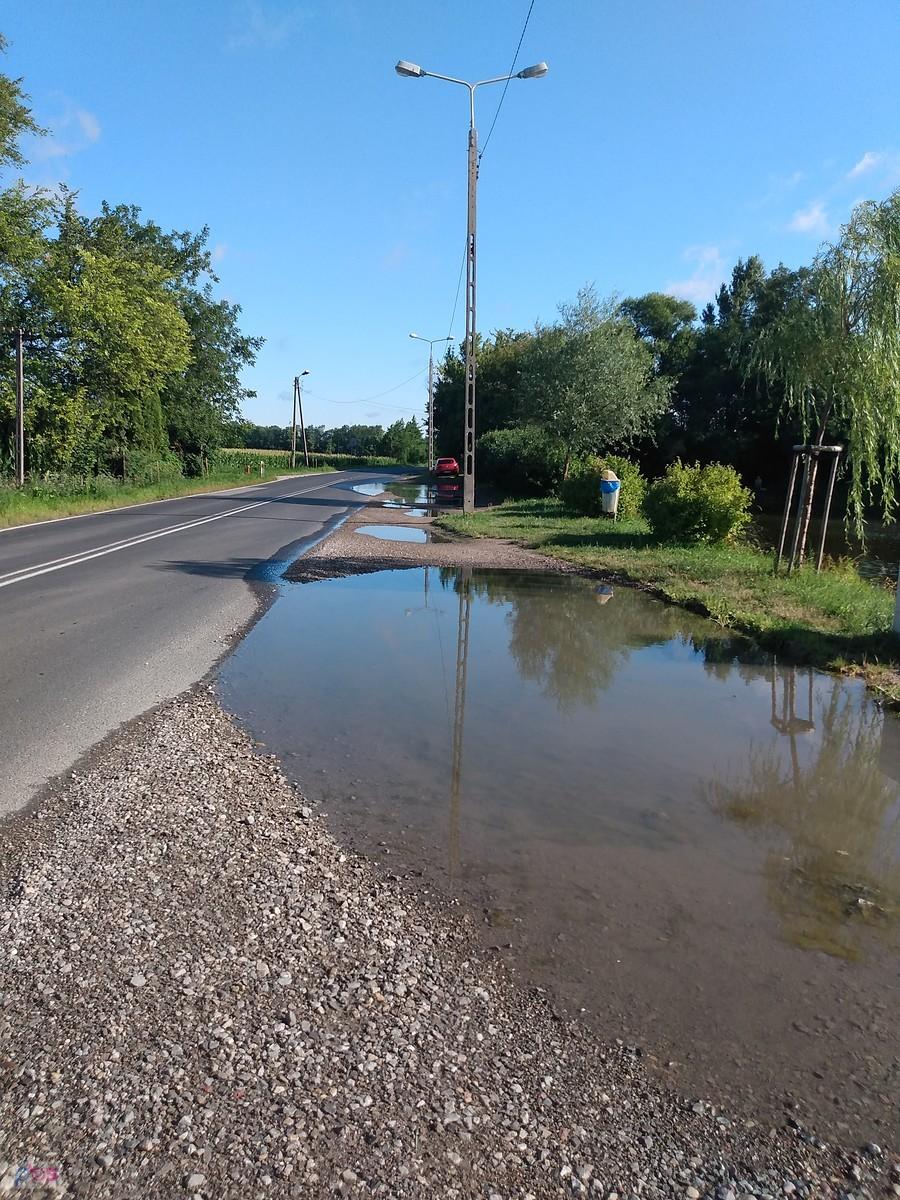 Wczoraj była burza