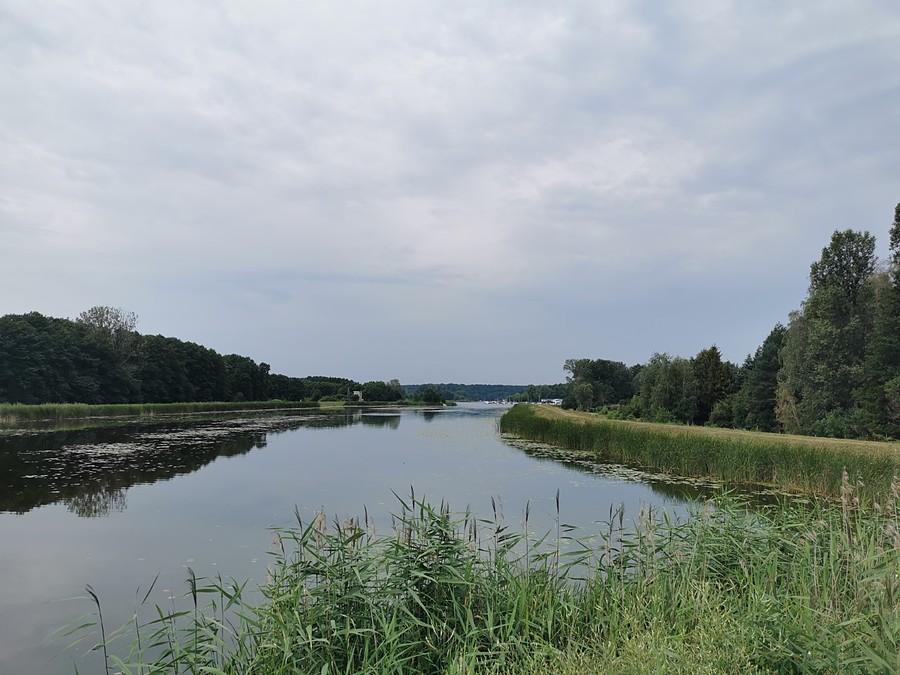Ujście Rządzy do Zalewu Zegrzyńskiego