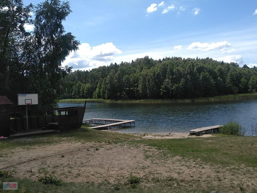 Jezioro Wypalanki na Szlaku Borowej Ciotki