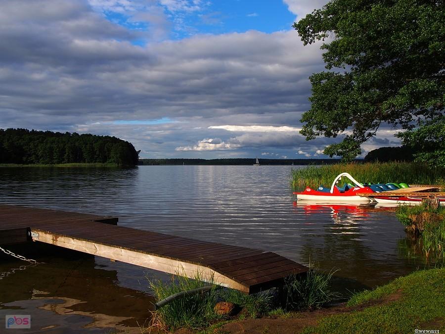 Karwica -przystań nad jeziorem Nidzkim