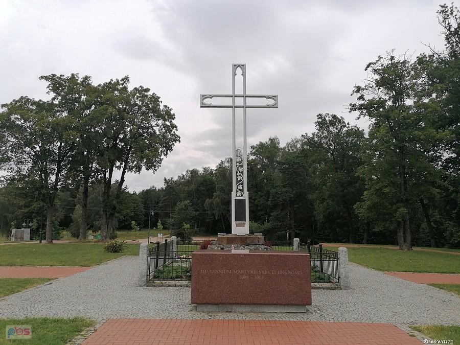 Krzyż św. Brunona w Giżycku