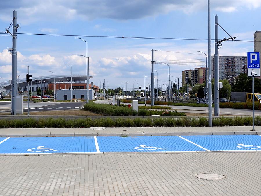 Ulica Szafera po przebudowie.