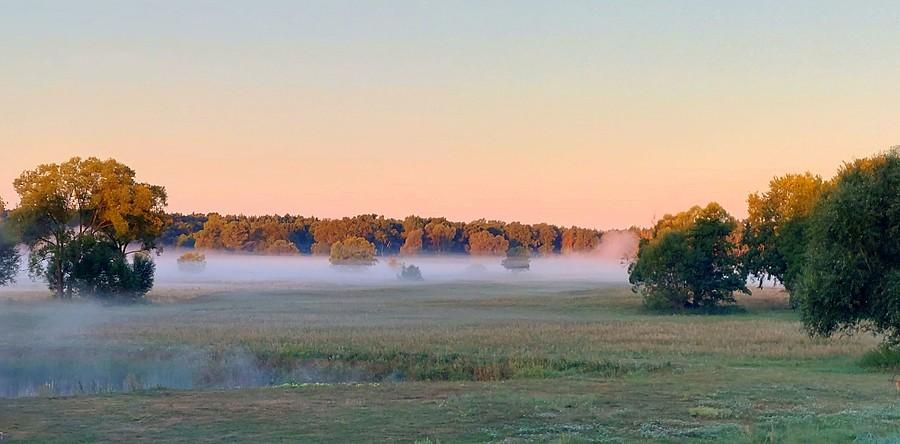 Panorama mgieł