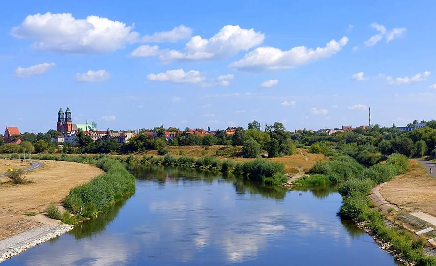 Rozgałęzienie Warty i Cybiny, Poznań