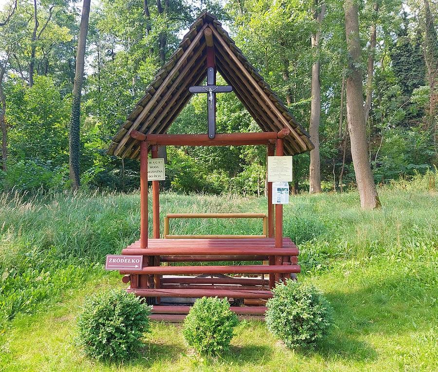 Studnia przy źródełku w Tulcach